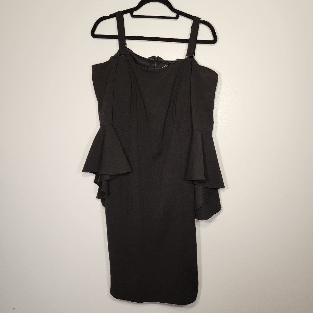 Dress Barn R&M Richards Off Shoulder Bell Sleeve dress NWT Size 14W